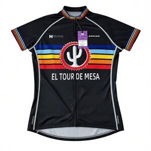 PRIMAL El Tour de‎ Mesa Womens 3XL Cactus Cycling Jersey Raglan Sport Cut